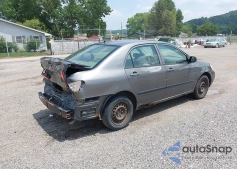 2005 Toyota Corolla Ce из США, поврежденный, VIN 2T1BR32E65C454677